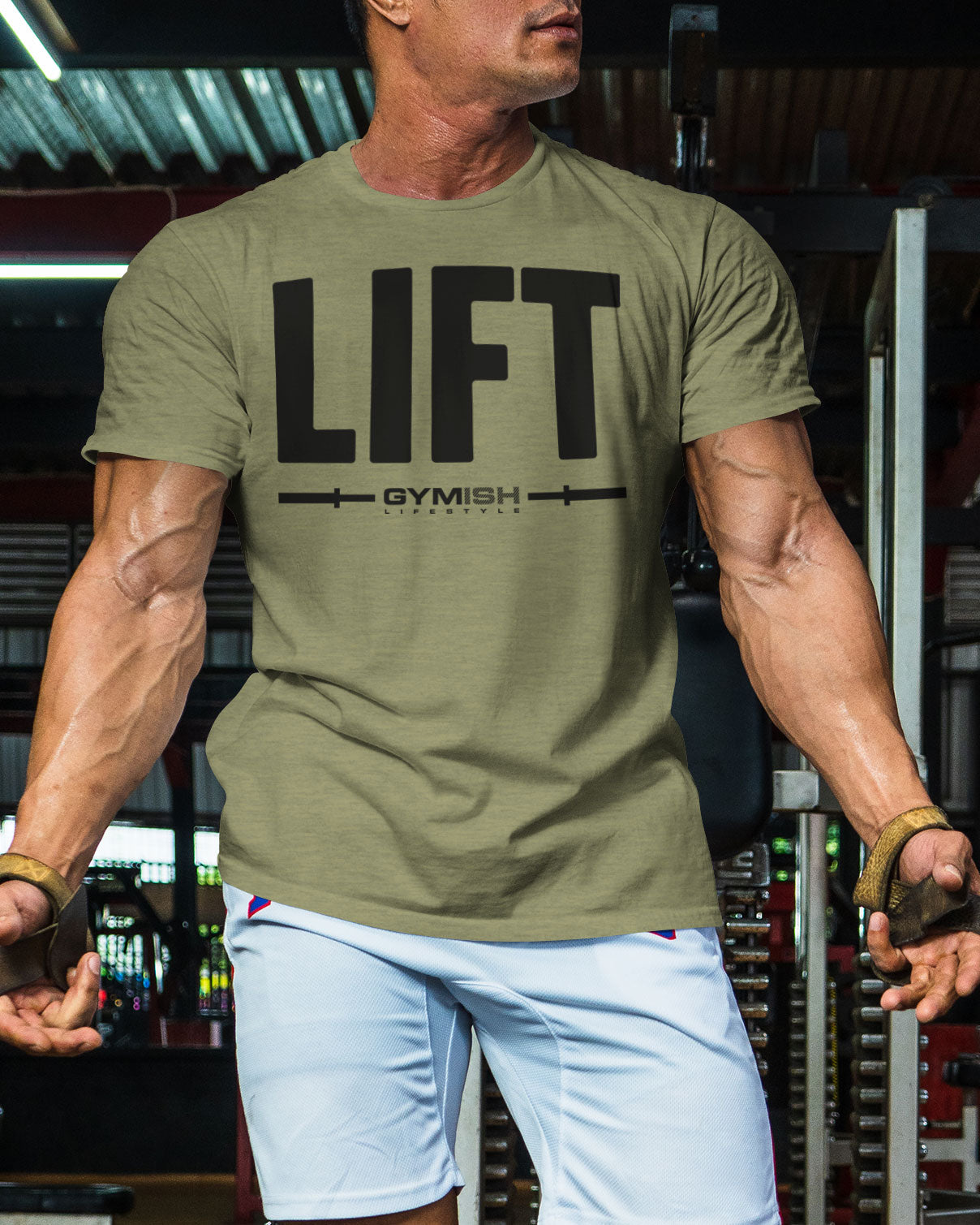 137. Lift Funny Motivational Workout Gym T-Shirt for Men T-Shirt GYMISH LIFESTYLE
