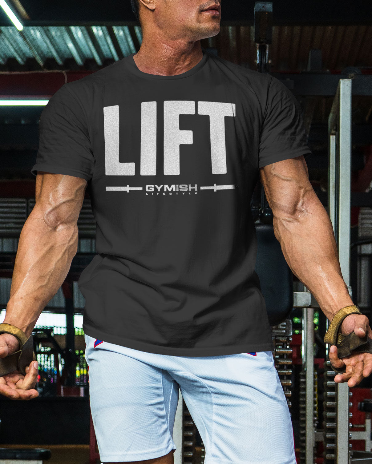 137. Lift Funny Motivational Workout Gym T-Shirt for Men T-Shirt GYMISH LIFESTYLE