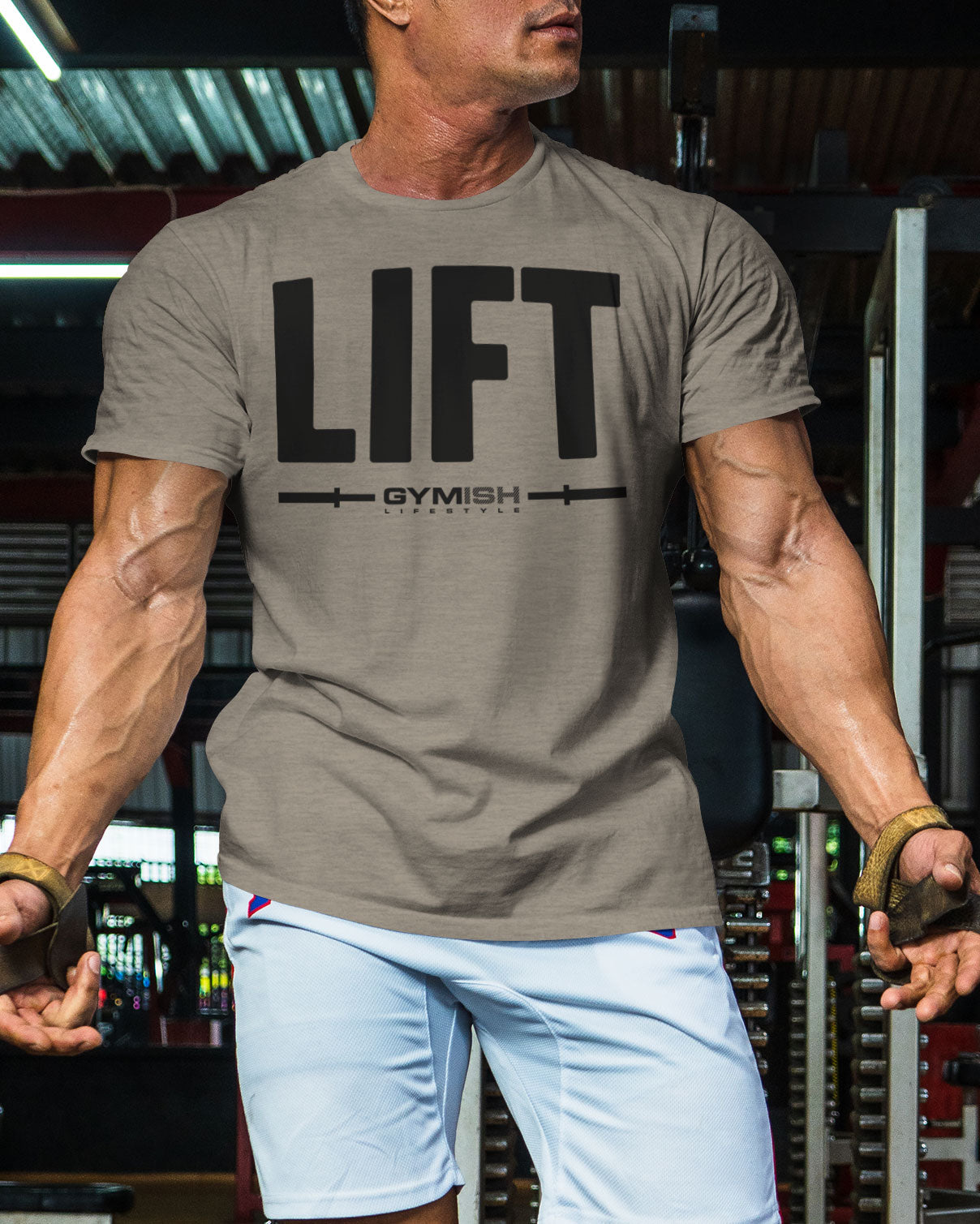 137. Lift Funny Motivational Workout Gym T-Shirt for Men T-Shirt GYMISH LIFESTYLE