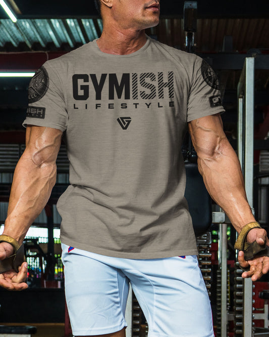 047. Gymish Lifestyle Funny Motivational Workout Gym T-Shirt for Men T-Shirt GYMISH LIFESTYLE