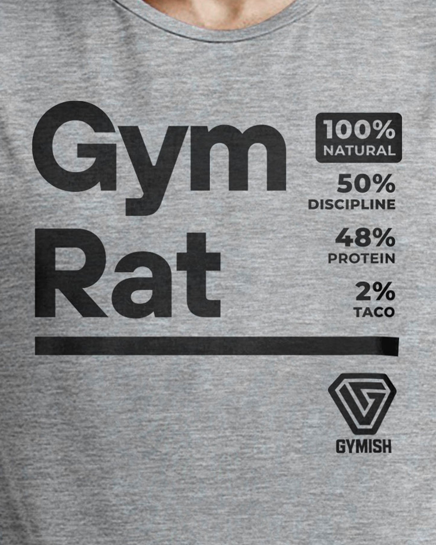 105. Gym Rat Workout Muscle Tank Top for Men T-Shirt GYMISH LIFESTYLE