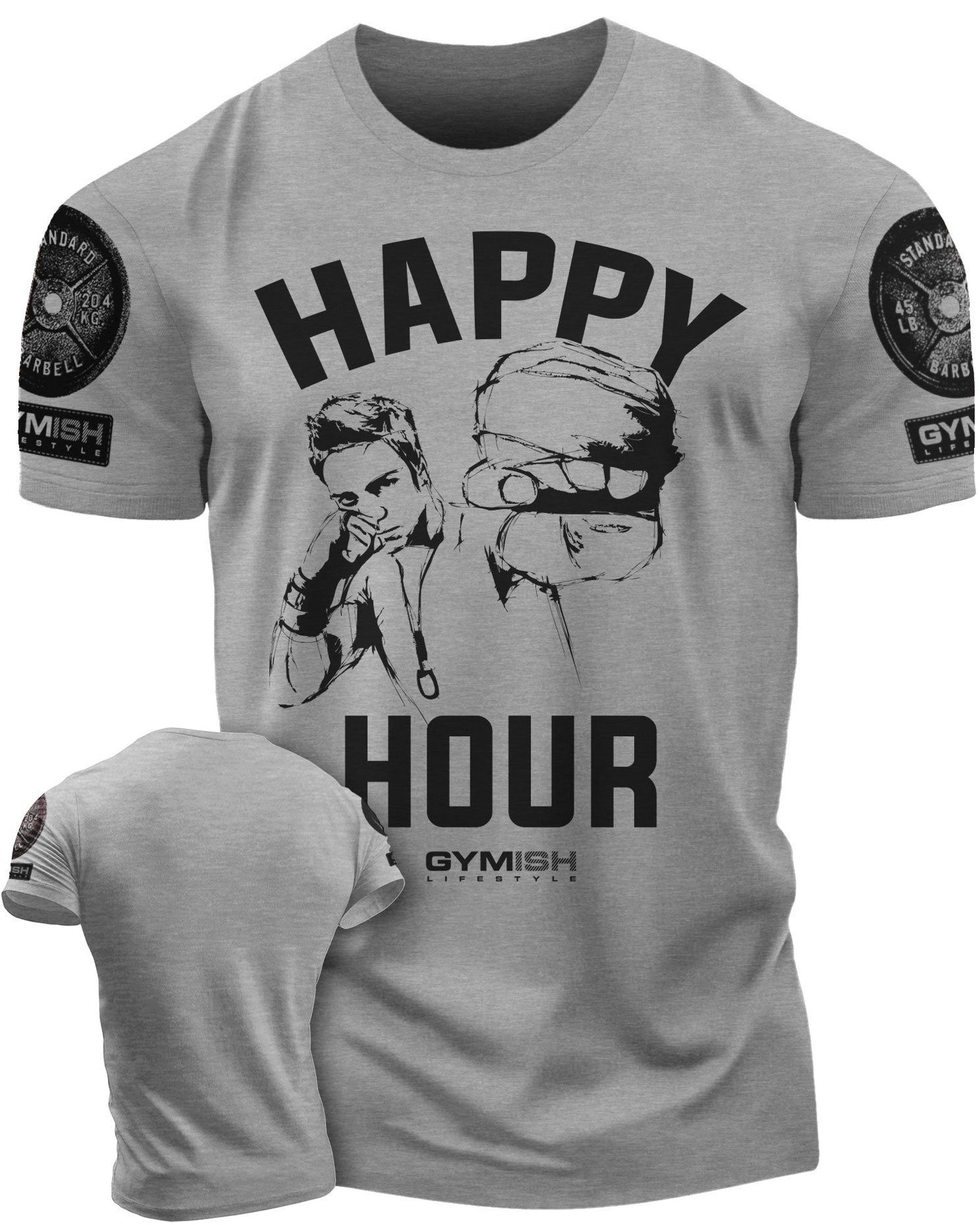 039. Kickboxer Workout T-Shirt - Gymish - - #Gym Shirts# - - #Workout T-Shirts#