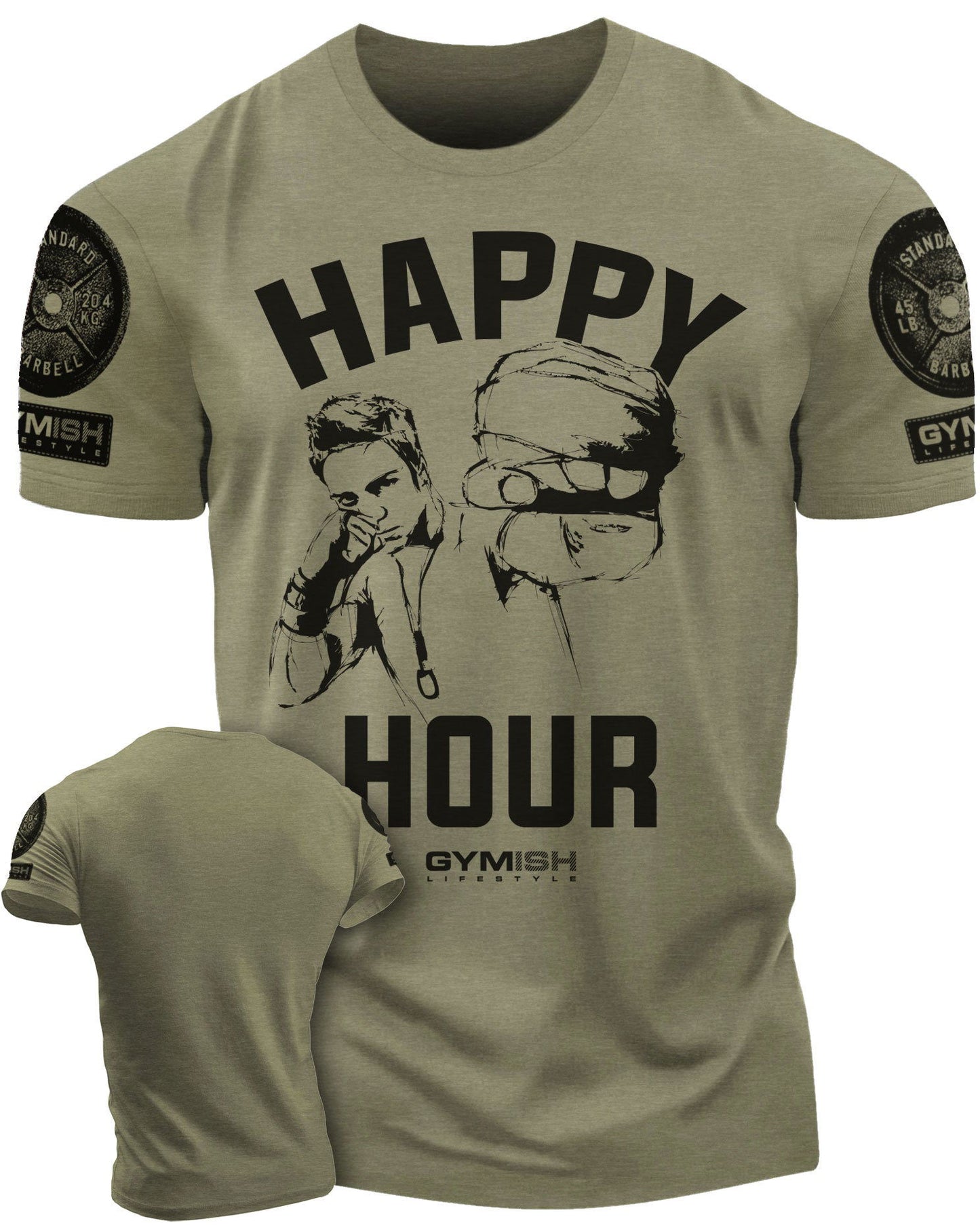039. Kickboxer Workout T-Shirt - Gymish - - #Gym Shirts# - - #Workout T-Shirts#