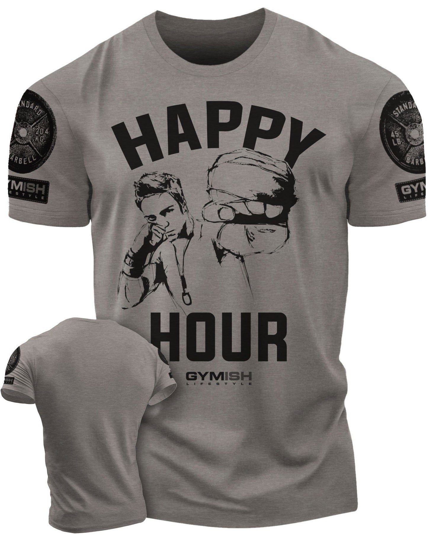 039. Kickboxer Workout T-Shirt - Gymish - - #Gym Shirts# - - #Workout T-Shirts#