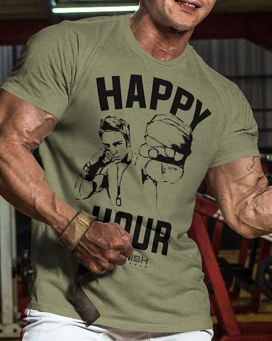 039. Kickboxer Workout T-Shirt - Gymish - - #Gym Shirts# - - #Workout T-Shirts#