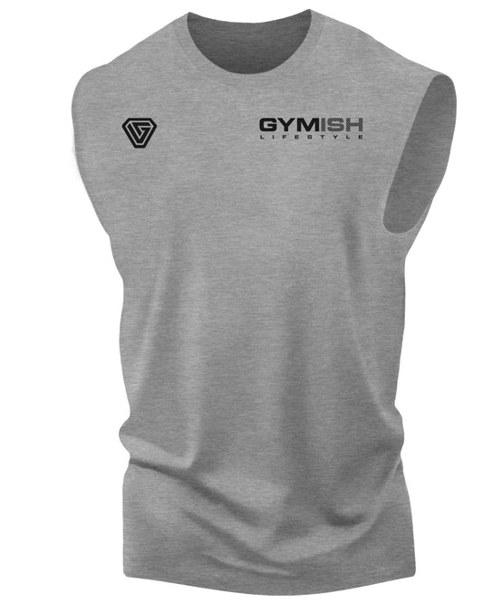 125. GYMISH Great Future Back Funny Workout Muscle Tank Top for Men T-Shirt GYMISH LIFESTYLE