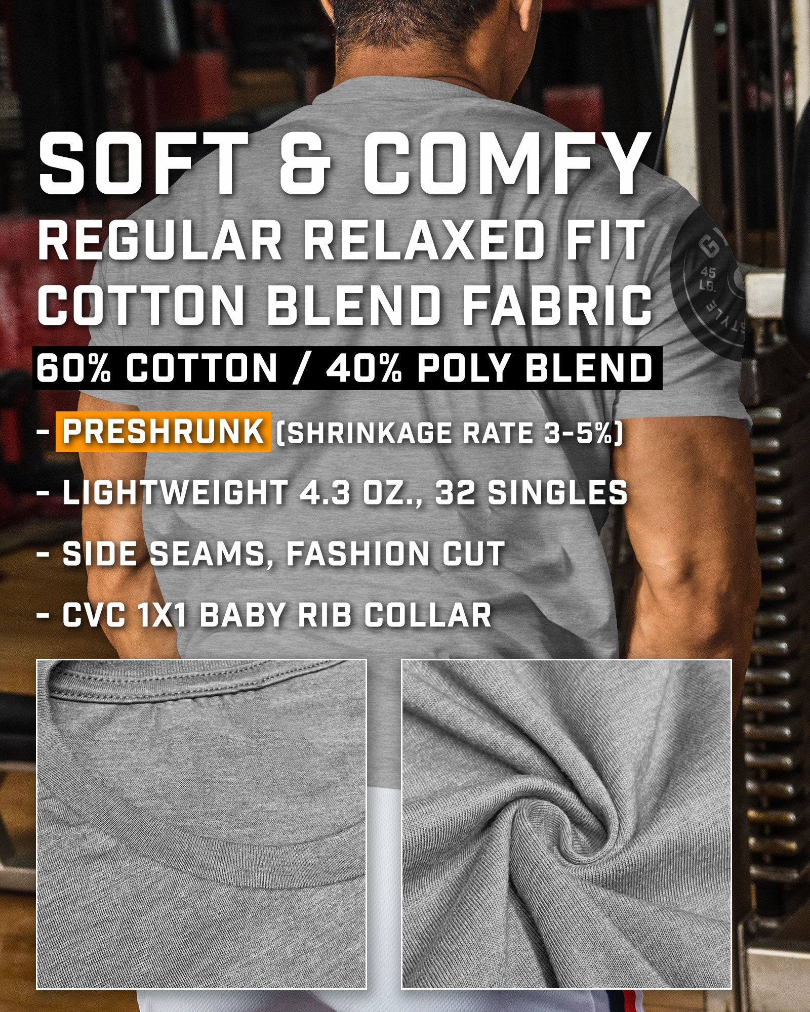 127. Ferrum Forever Funny Motivational Workout Gym T-Shirt for Men T-Shirt GYMISH LIFESTYLE