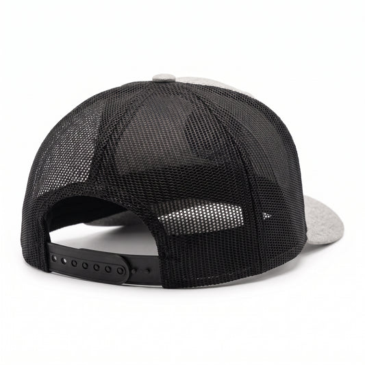 GYMISH Weightplate Gym Hat for Men, Weight Plate Patch Snapback, 6 Panel Laser Vented Workout Cap