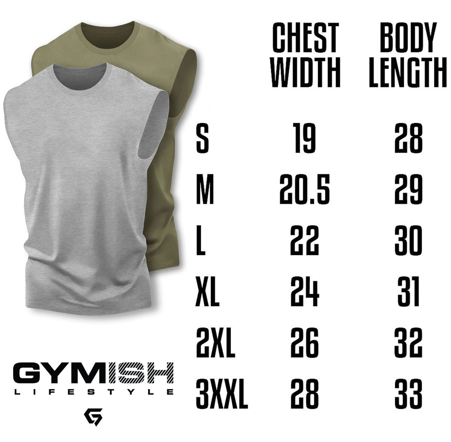 020. Adrenaline Power Workout Muscle Tank Top for Men T-Shirt GYMISH LIFESTYLE