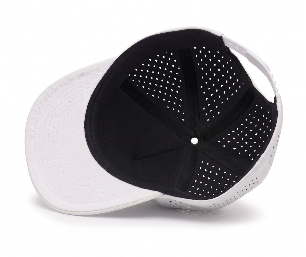 GYMISH Weightplate Gym Hat for Men, Weight Plate Patch Snapback, 6 Panel Laser Vented Workout Cap