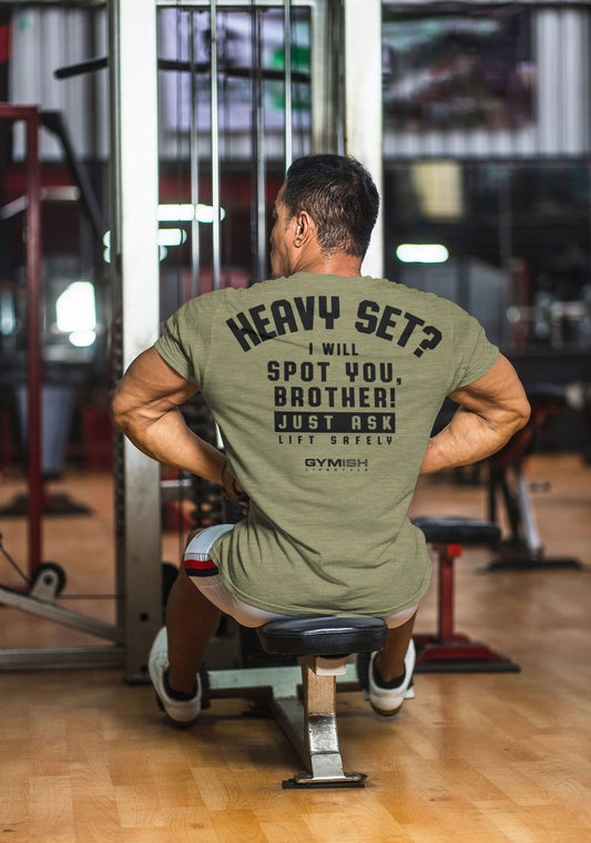 043. Spotter Workout T-Shirt - Gymish - - #Gym Shirts# - - #Workout T-Shirts#