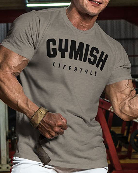 046. Gymish Lifestyle Workout T-Shirt - Gymish - - #Gym Shirts# - - #Workout T-Shirts#