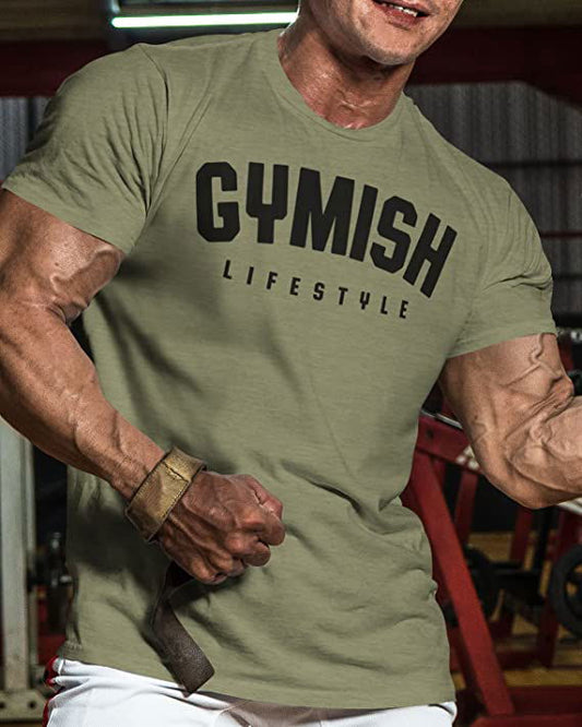 046. Gymish Lifestyle Workout T-Shirt - Gymish - - #Gym Shirts# - - #Workout T-Shirts#