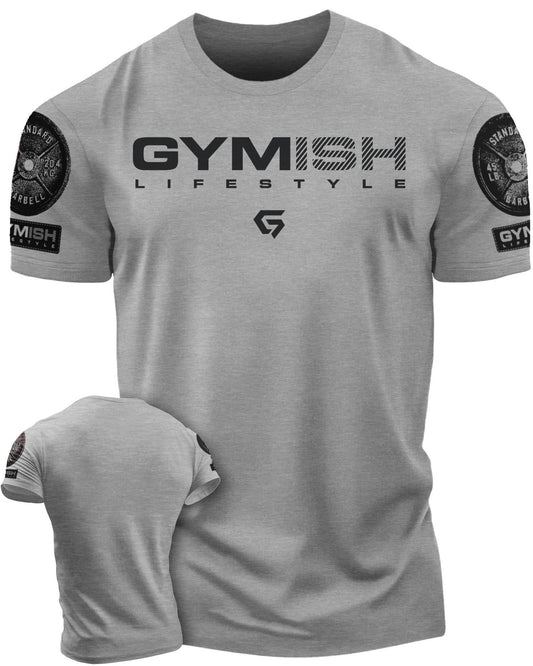 047. Gymish Lifestyle Workout T-Shirt - Gymish - - #Gym Shirts# - - #Workout T-Shirts#