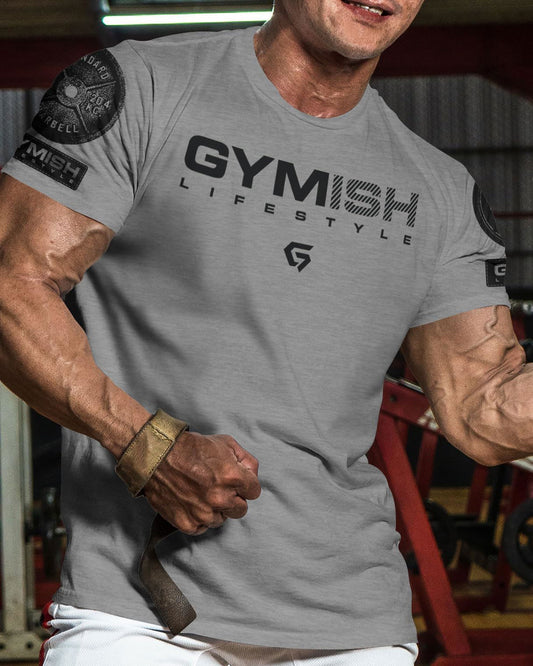 047. Gymish Lifestyle Workout T-Shirt - Gymish - - #Gym Shirts# - - #Workout T-Shirts#