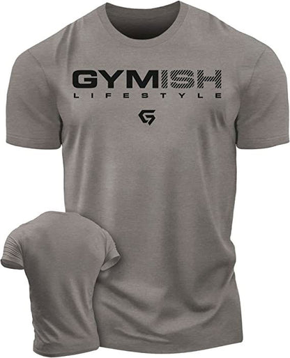 047. Gymish Lifestyle Workout T-Shirt - Gymish - - #Gym Shirts# - - #Workout T-Shirts#