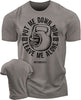 052. Leave Me Alone Funny Motivational Workout Gym T-Shirt for Men