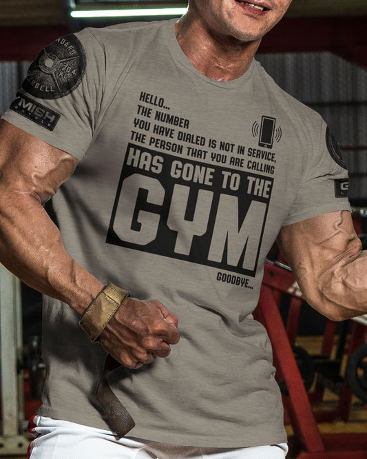 059. Hello... Goodbye Workout T-Shirt - Gymish - - #Gym Shirts# - - #Workout T-Shirts#