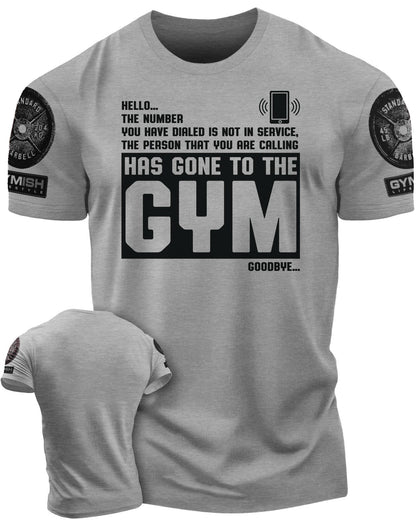059. Hello... Goodbye Workout T-Shirt - Gymish - - #Gym Shirts# - - #Workout T-Shirts#