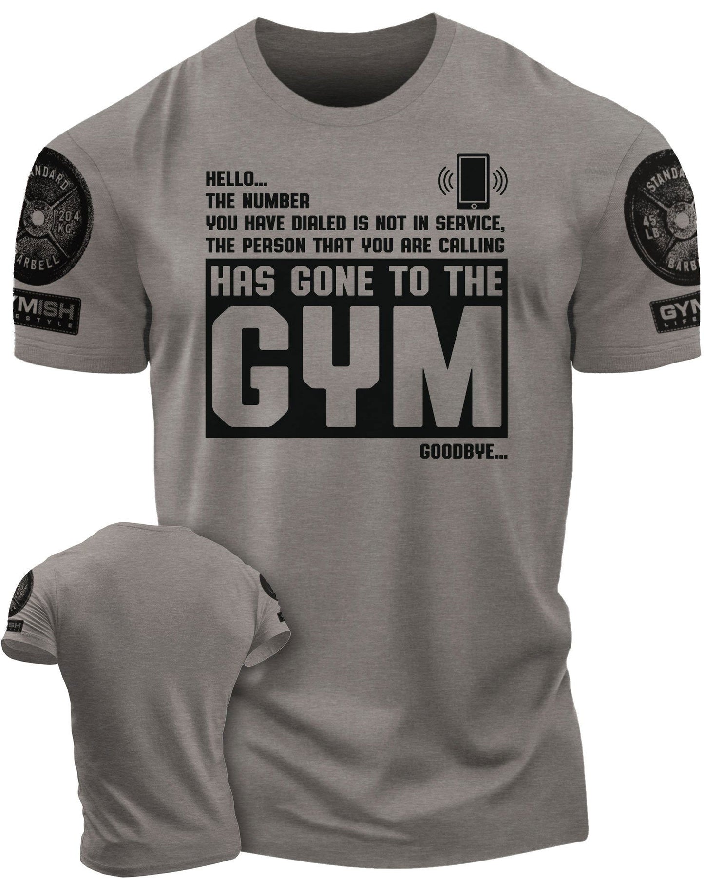 059. Hello... Goodbye Workout T-Shirt - Gymish - - #Gym Shirts# - - #Workout T-Shirts#