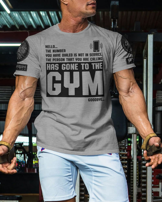 059. Hello... Goodbye Workout T-Shirt - Gymish - - #Gym Shirts# - - #Workout T-Shirts#