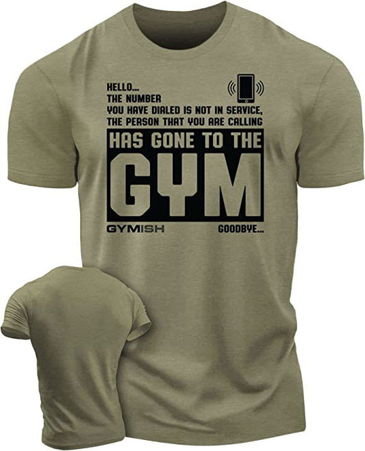 059. Hello... Goodbye Workout T-Shirt - Gymish - - #Gym Shirts# - - #Workout T-Shirts#