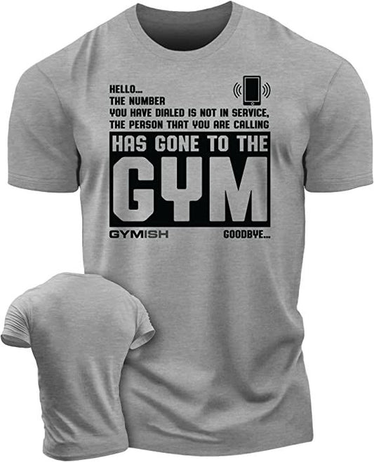 059. Hello... Goodbye Workout T-Shirt - Gymish - - #Gym Shirts# - - #Workout T-Shirts#