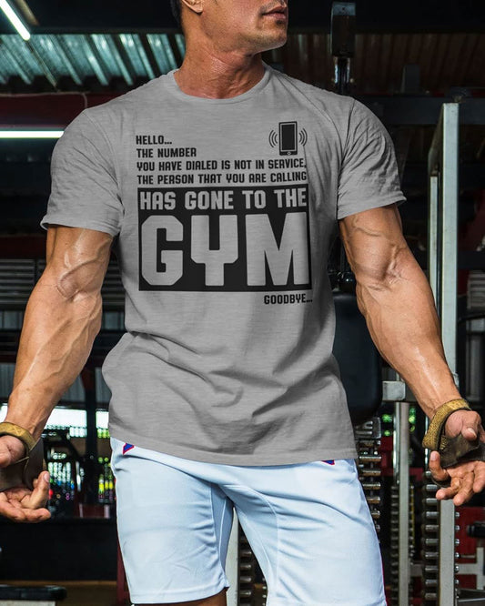 059. Hello... Goodbye Workout T-Shirt - Gymish - - #Gym Shirts# - - #Workout T-Shirts#