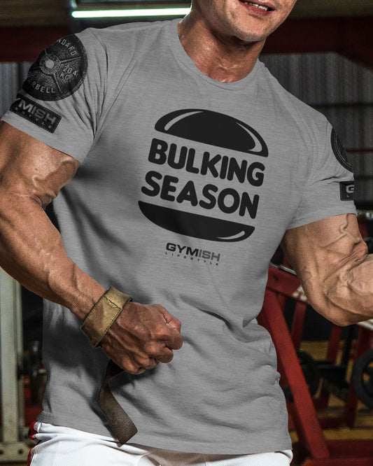 060. Bulking Season Workout T-Shirt - Gymish - - #Gym Shirts# - - #Workout T-Shirts#