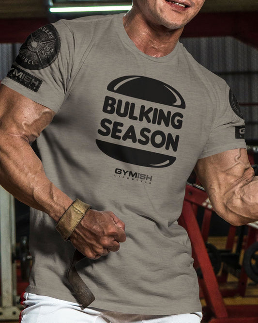 060. Bulking Season Workout T-Shirt - Gymish - - #Gym Shirts# - - #Workout T-Shirts#