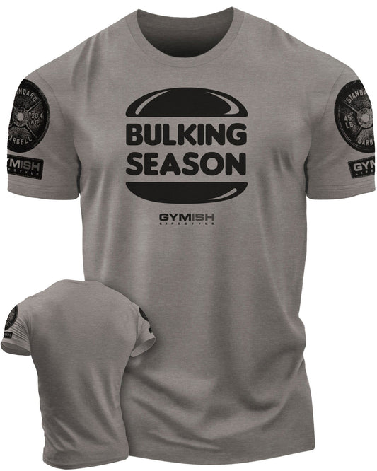 060. Bulking Season Workout T-Shirt - Gymish - - #Gym Shirts# - - #Workout T-Shirts#