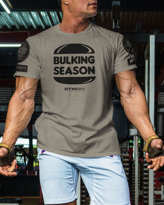 060. Bulking Season Workout T-Shirt - Gymish - - #Gym Shirts# - - #Workout T-Shirts#