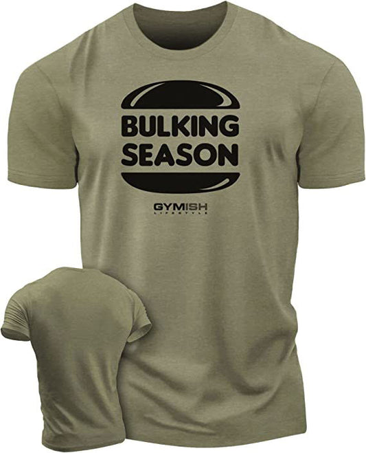 060. Bulking Season Workout T-Shirt - Gymish - - #Gym Shirts# - - #Workout T-Shirts#