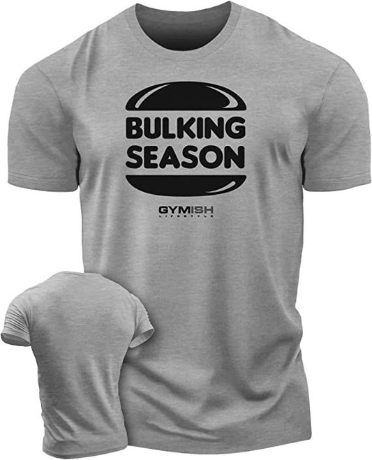 060. Bulking Season Workout T-Shirt - Gymish - - #Gym Shirts# - - #Workout T-Shirts#