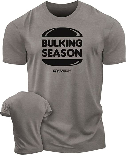 060. Bulking Season Workout T-Shirt - Gymish - - #Gym Shirts# - - #Workout T-Shirts#