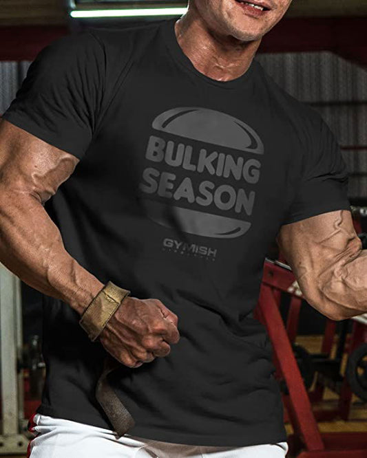 060. Bulking Season Workout T-Shirt - Gymish - - #Gym Shirts# - - #Workout T-Shirts#