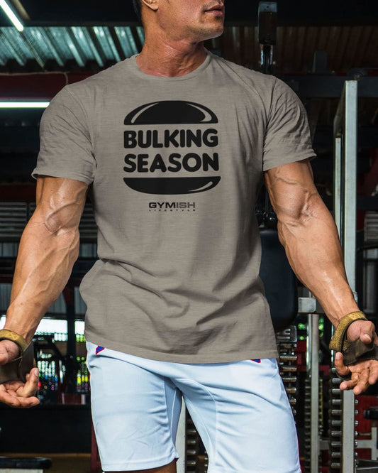 060. Bulking Season Workout T-Shirt - Gymish - - #Gym Shirts# - - #Workout T-Shirts#