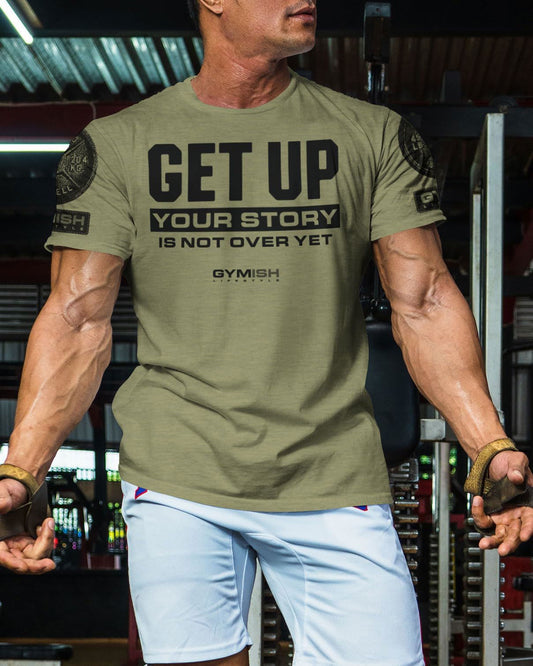 063. Get Big Workout T-Shirt - Gymish - - #Gym Shirts# - - #Workout T-Shirts#