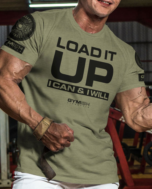 066. Load It Up Workout T-Shirt - Gymish - - #Gym Shirts# - - #Workout T-Shirts#