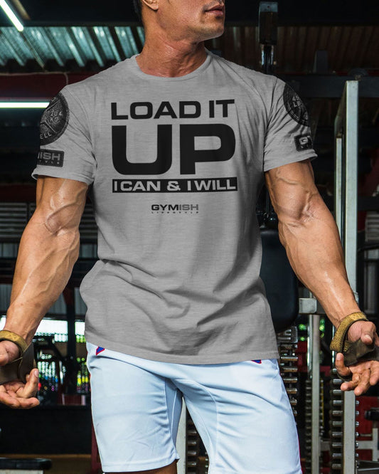 066. Load It Up Workout T-Shirt - Gymish - - #Gym Shirts# - - #Workout T-Shirts#