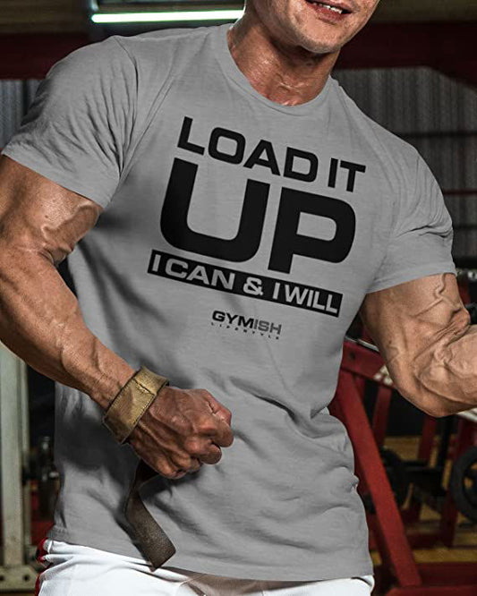 066. Load It Up Workout T-Shirt - Gymish - - #Gym Shirts# - - #Workout T-Shirts#