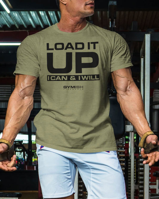 066. Load It Up Workout T-Shirt - Gymish - - #Gym Shirts# - - #Workout T-Shirts#