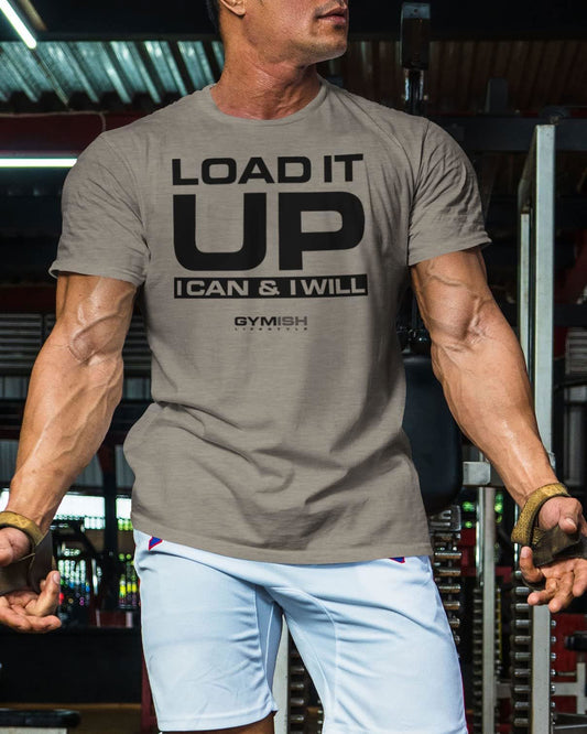 066. Load It Up Workout T-Shirt - Gymish - - #Gym Shirts# - - #Workout T-Shirts#