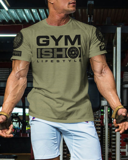 068. GYMISH 3 Workout T-Shirt - Gymish - - #Gym Shirts# - - #Workout T-Shirts#