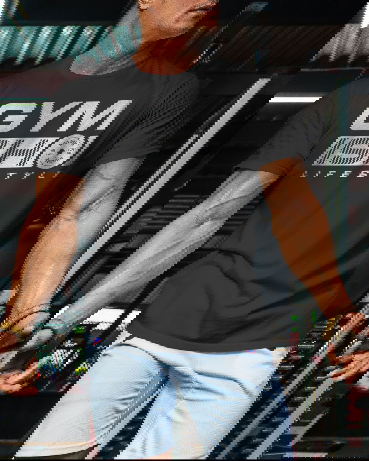 068. GYMISH 3 Workout T-Shirt - Gymish - - #Gym Shirts# - - #Workout T-Shirts#