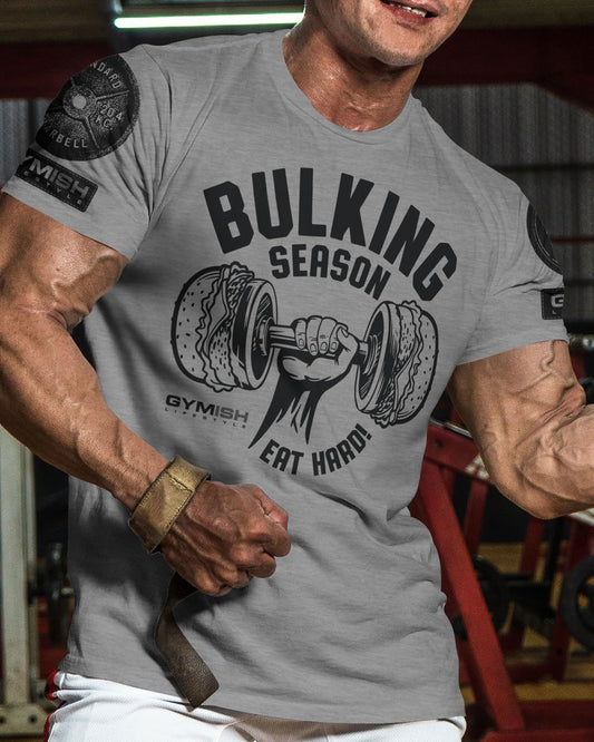 070. Bulking Season V2 Workout T-Shirt - Gymish - - #Gym Shirts# - - #Workout T-Shirts#