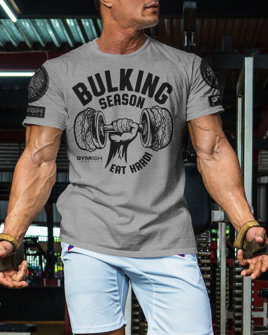 070. Bulking Season V2 Workout T-Shirt - Gymish - - #Gym Shirts# - - #Workout T-Shirts#