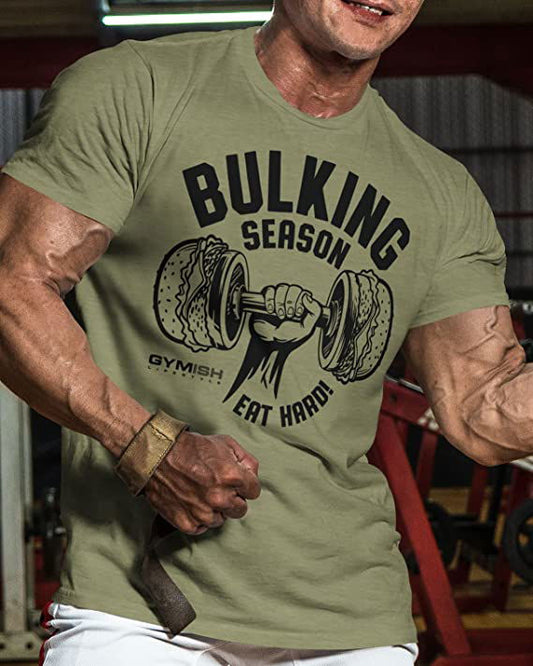 070. Bulking Season V2 Workout T-Shirt - Gymish - - #Gym Shirts# - - #Workout T-Shirts#