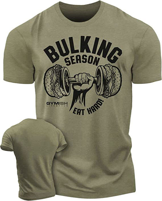 070. Bulking Season V2 Workout T-Shirt - Gymish - - #Gym Shirts# - - #Workout T-Shirts#
