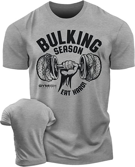 070. Bulking Season V2 Workout T-Shirt - Gymish - - #Gym Shirts# - - #Workout T-Shirts#